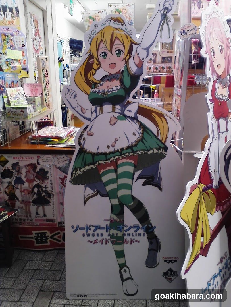 Anime Merchandise Display