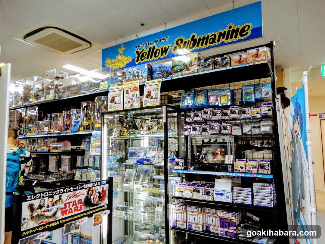 Hobby Base Yellow Submarine Store Interior