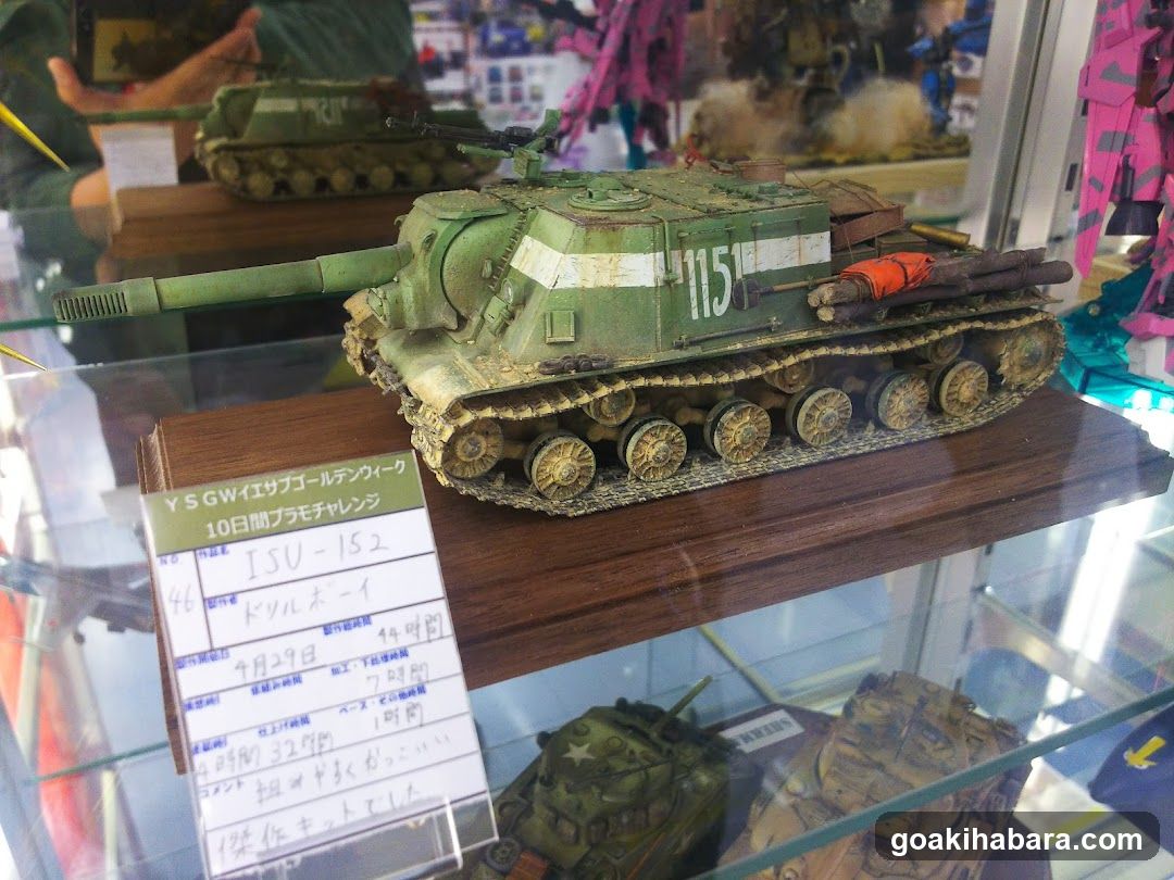 Model Tank Display