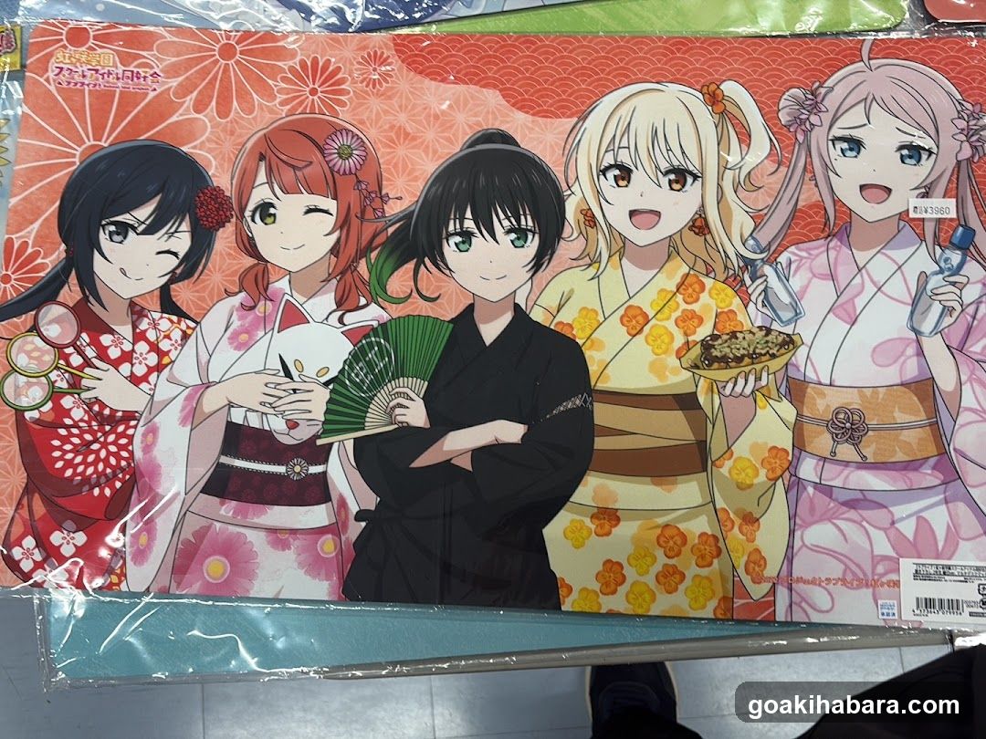 Anime Merchandise Display