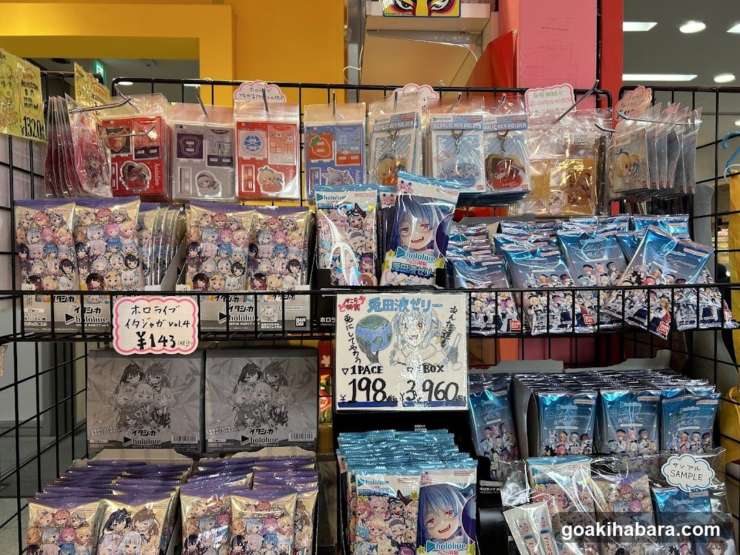 Anime Merchandise Display
