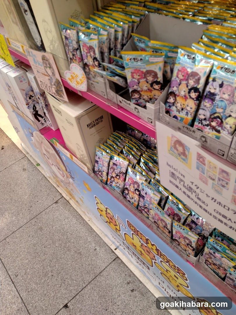 Anime Merchandise Display