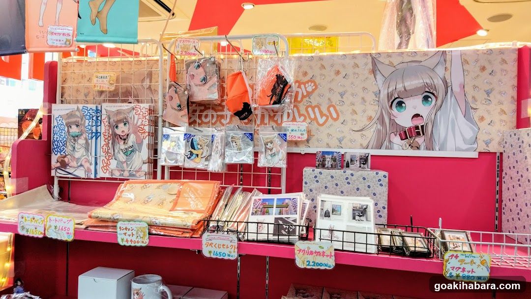 Anime Merchandise Display