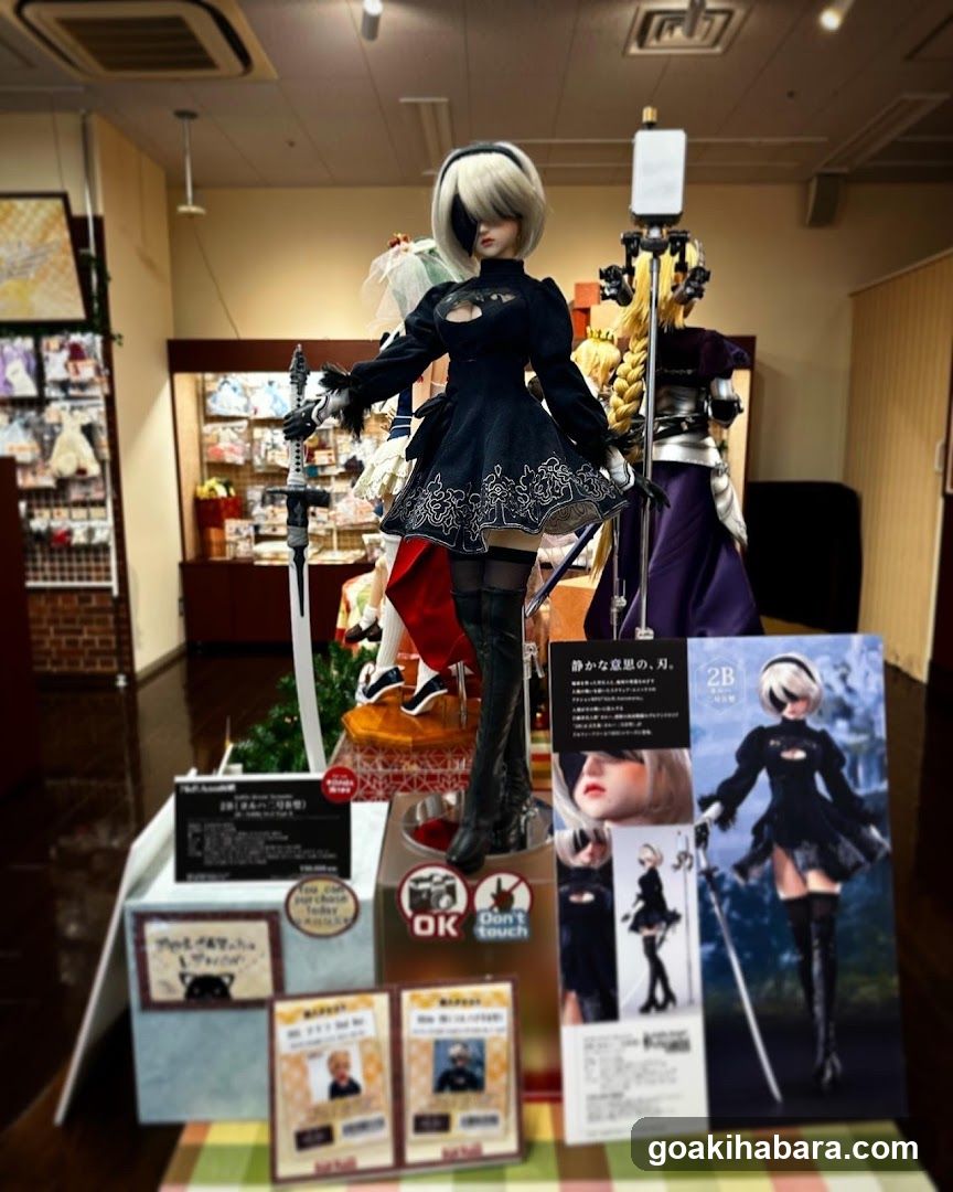 Nier Automata Figure Display