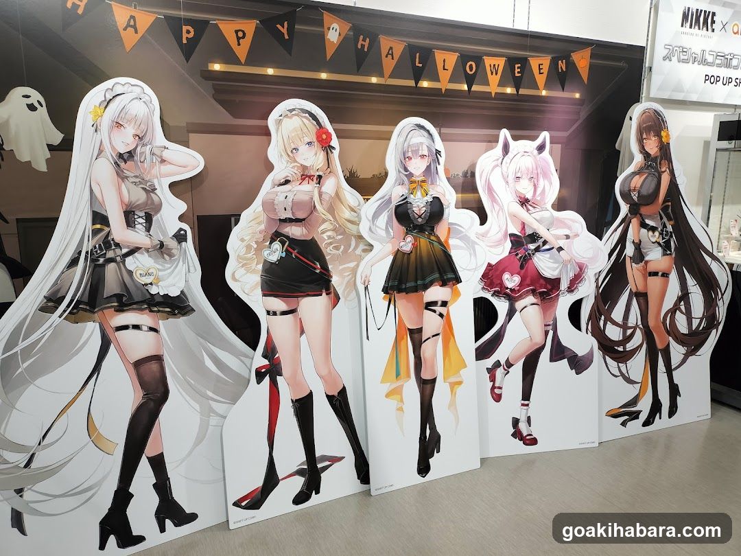 Halloween Anime Character Cutouts