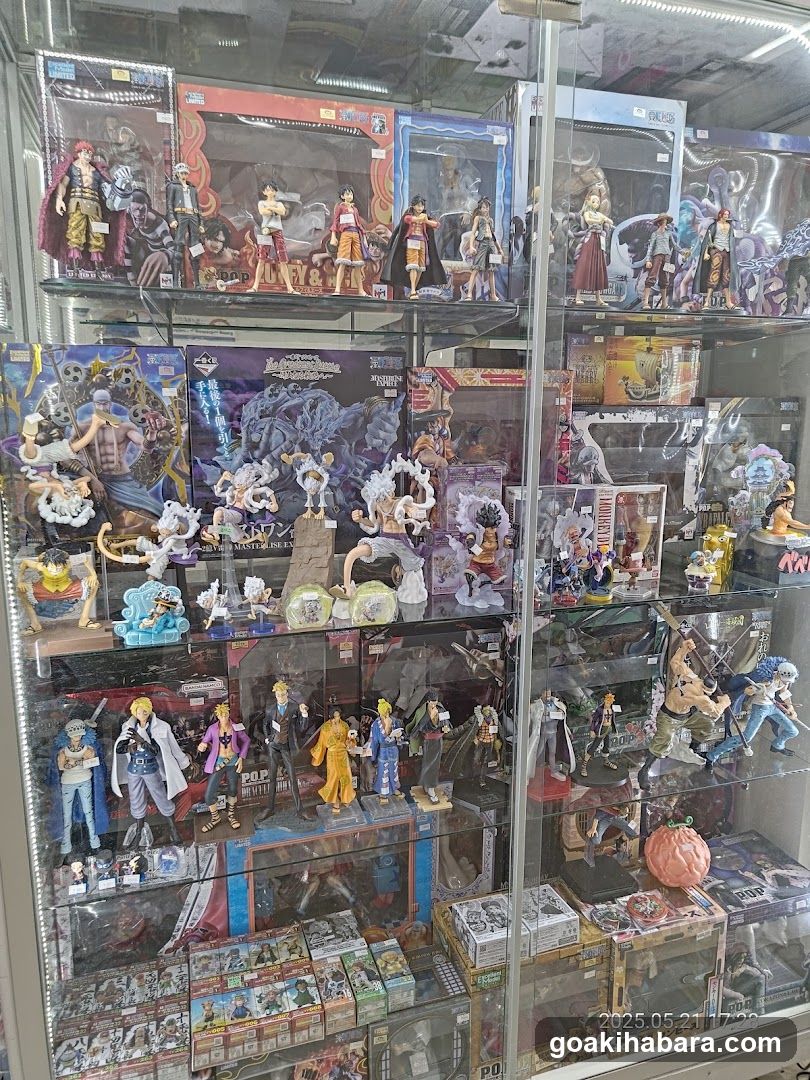 One Piece Action Figure Collection Display