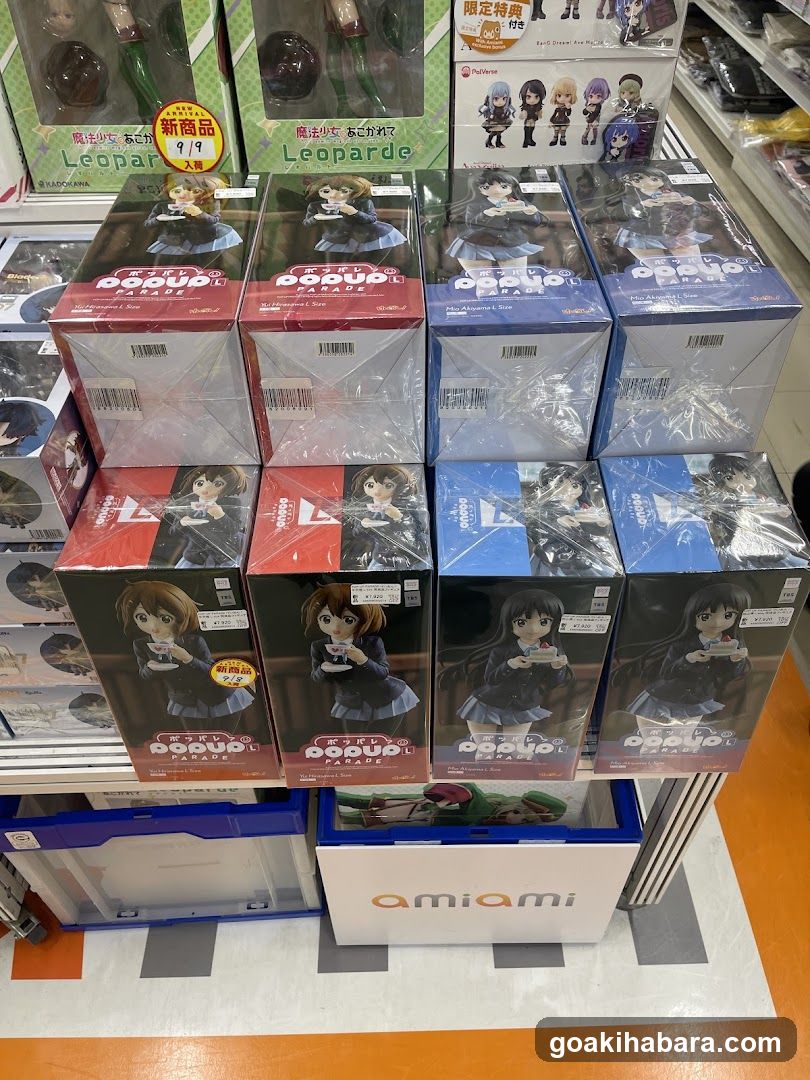 Anime Merchandise Display
