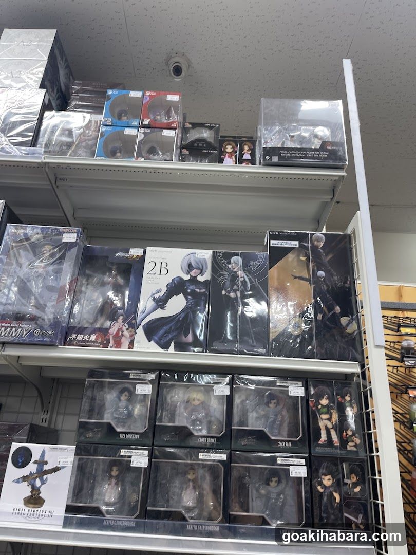 Anime Merchandise Shelf Display
