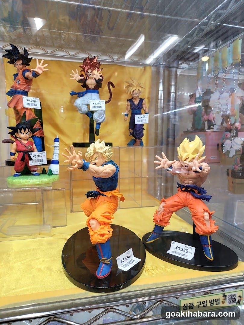 Dragon Ball Z Figures Display