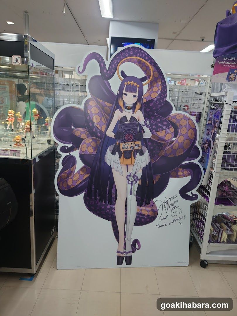 Anime Character Cutout Display