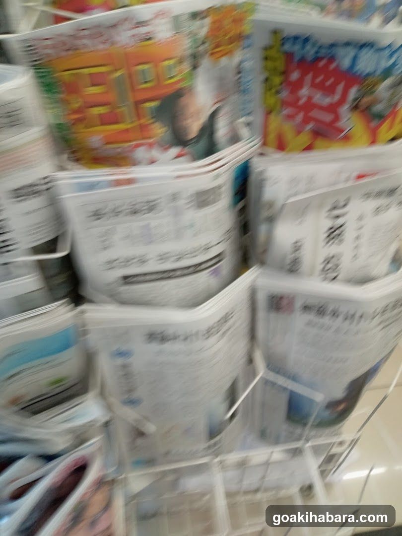 Magazine Rack Display