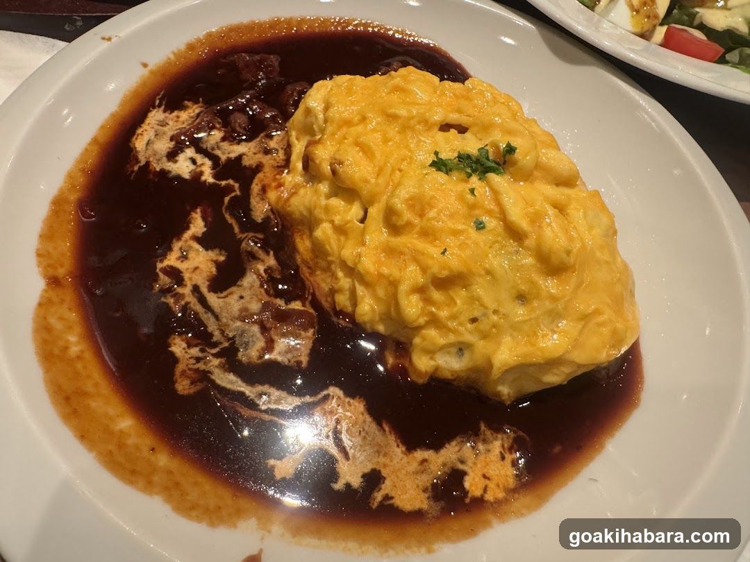 Omelette with Sauce