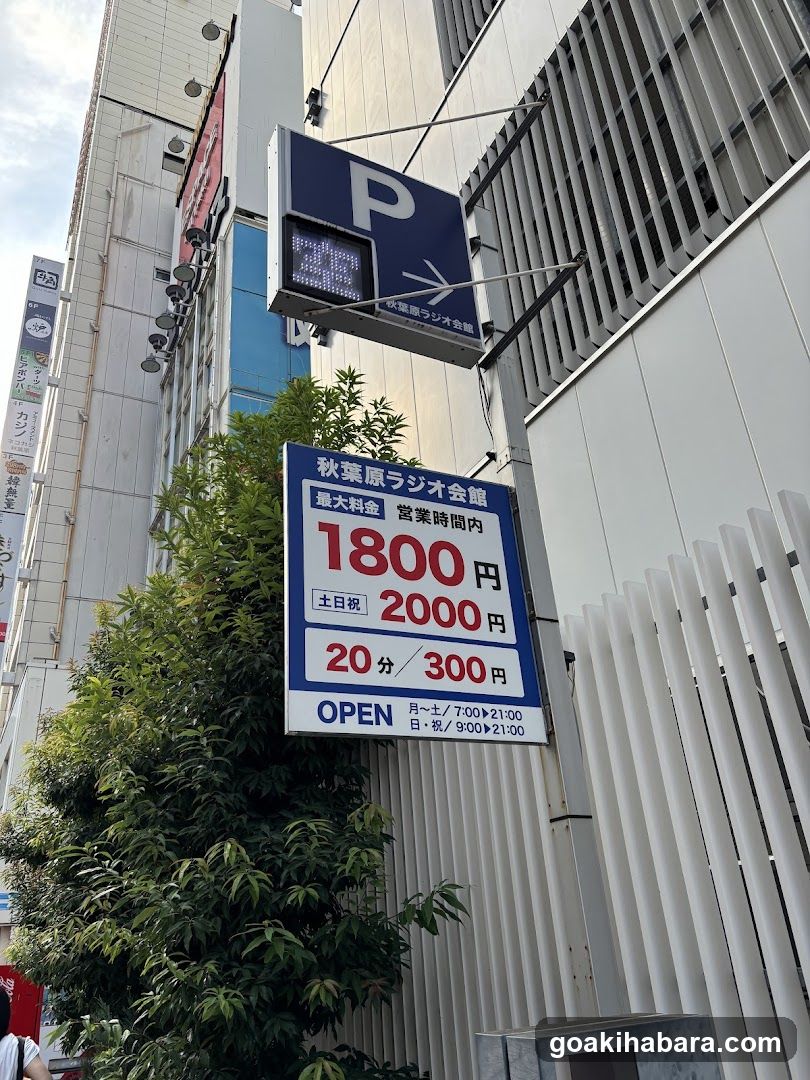 Akihabara Radio Kaikan Parking
