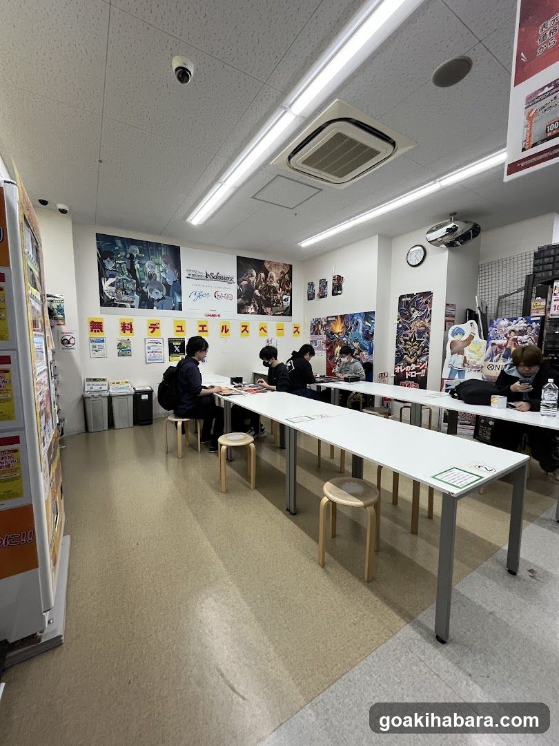 Anime Game Cafe Interior