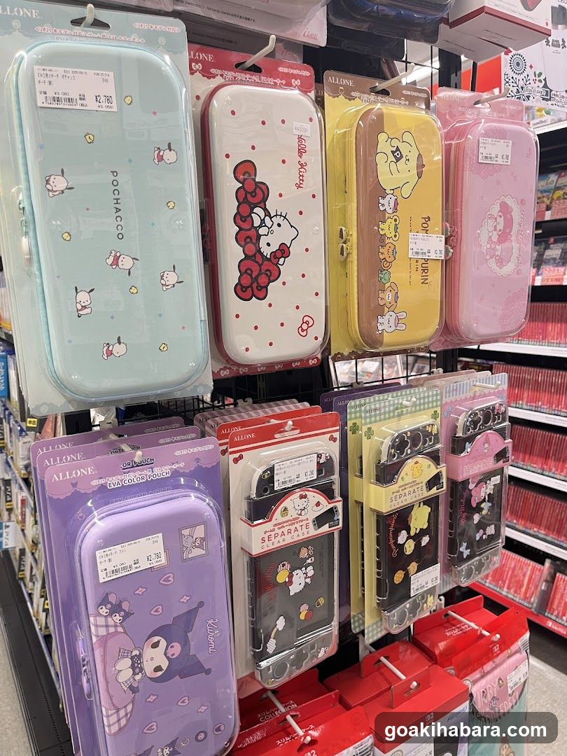 Sanrio Merchandise Display