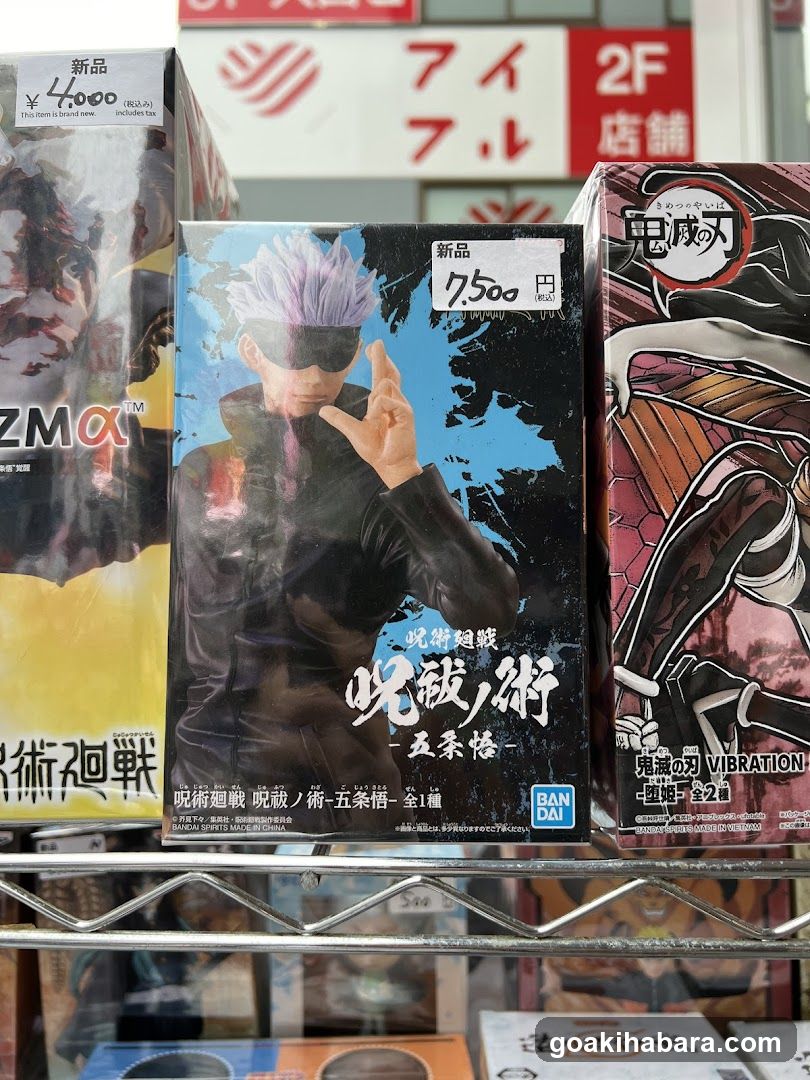 Anime Merchandise Display
