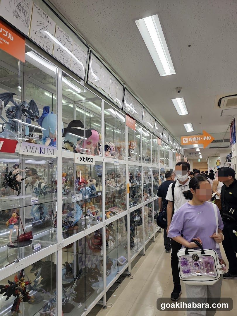 Anime merchandise store interior