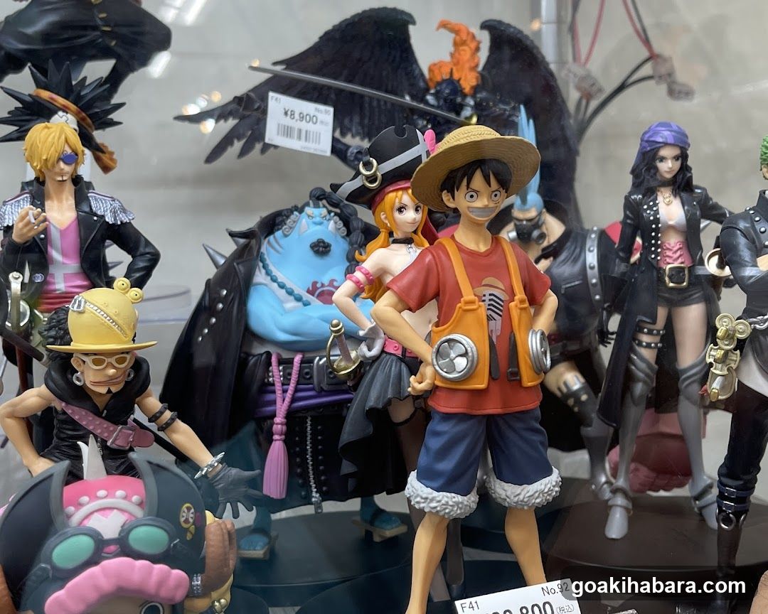 One Piece Figure Collection Display