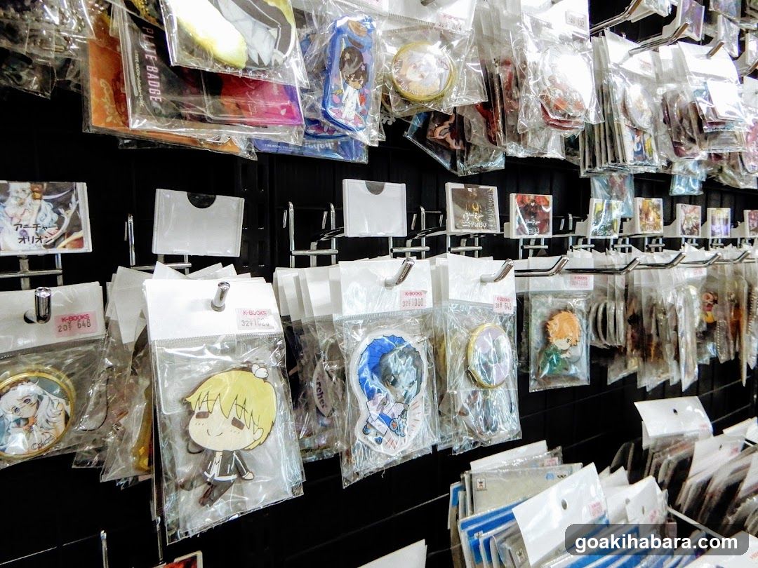 Anime Merchandise Display