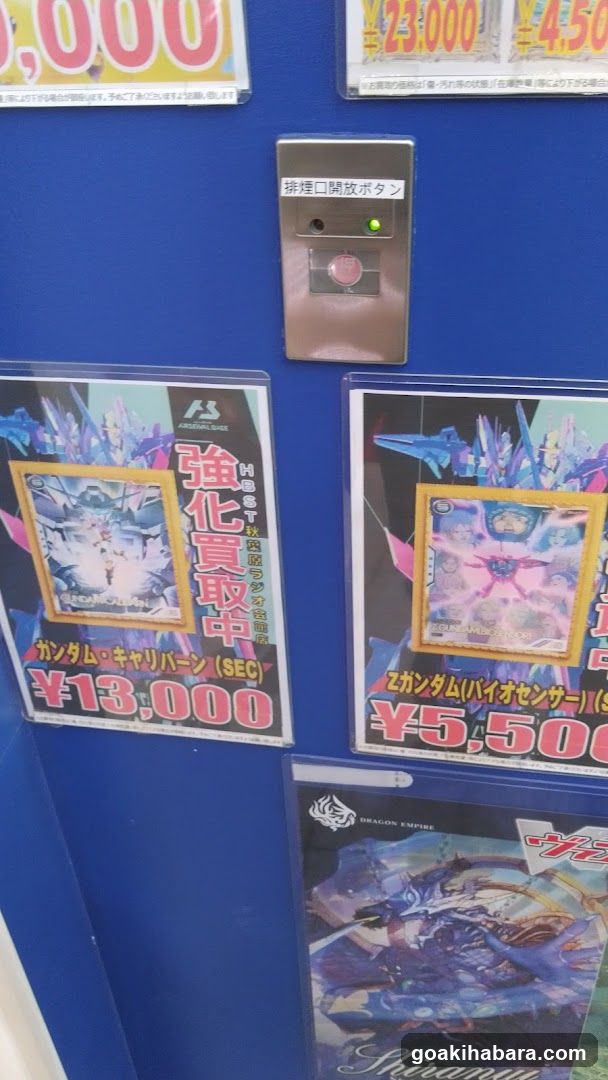 Gundam Trading Card Game Display
