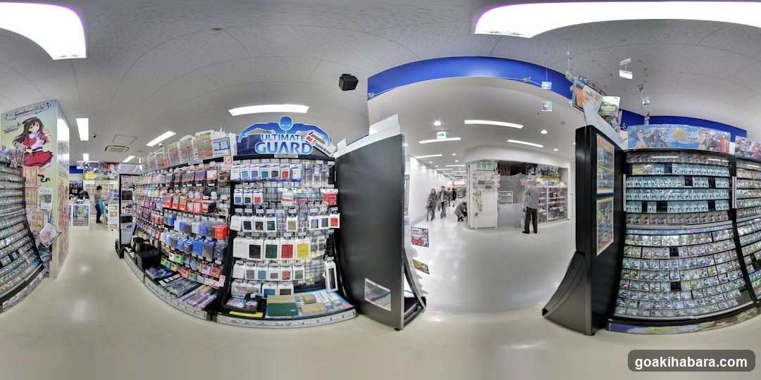 Store Interior with Merchandise Displays