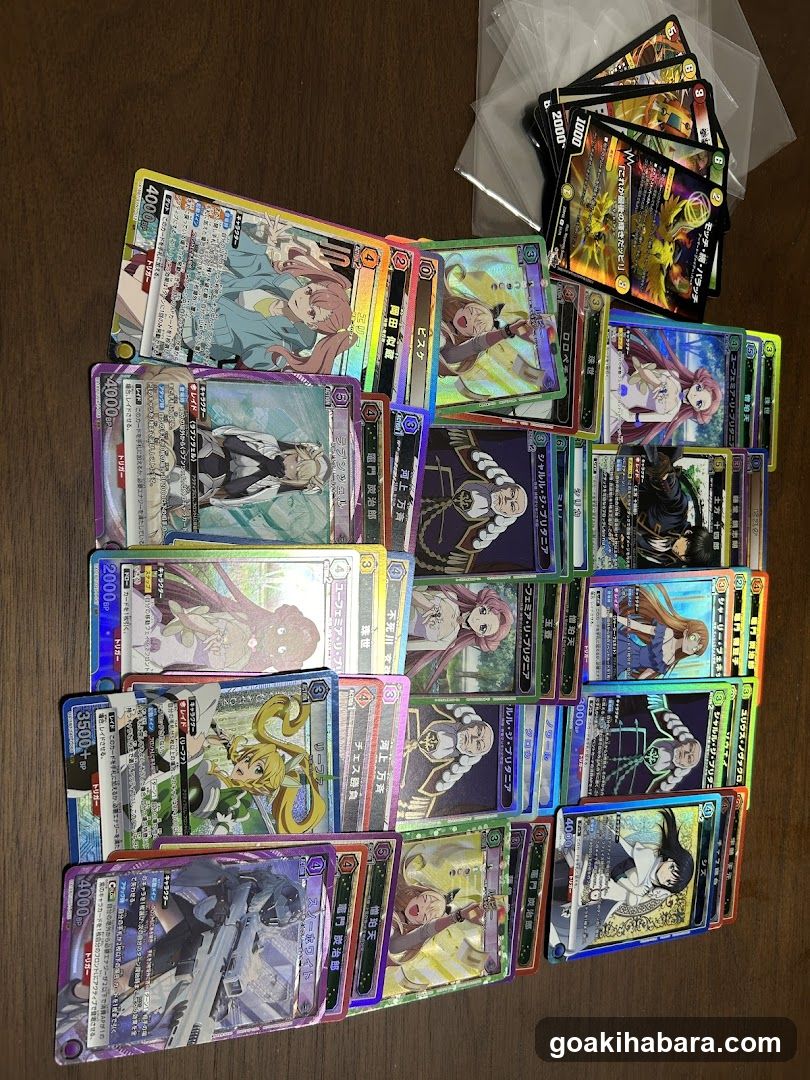 Anime Trading Cards Collection
