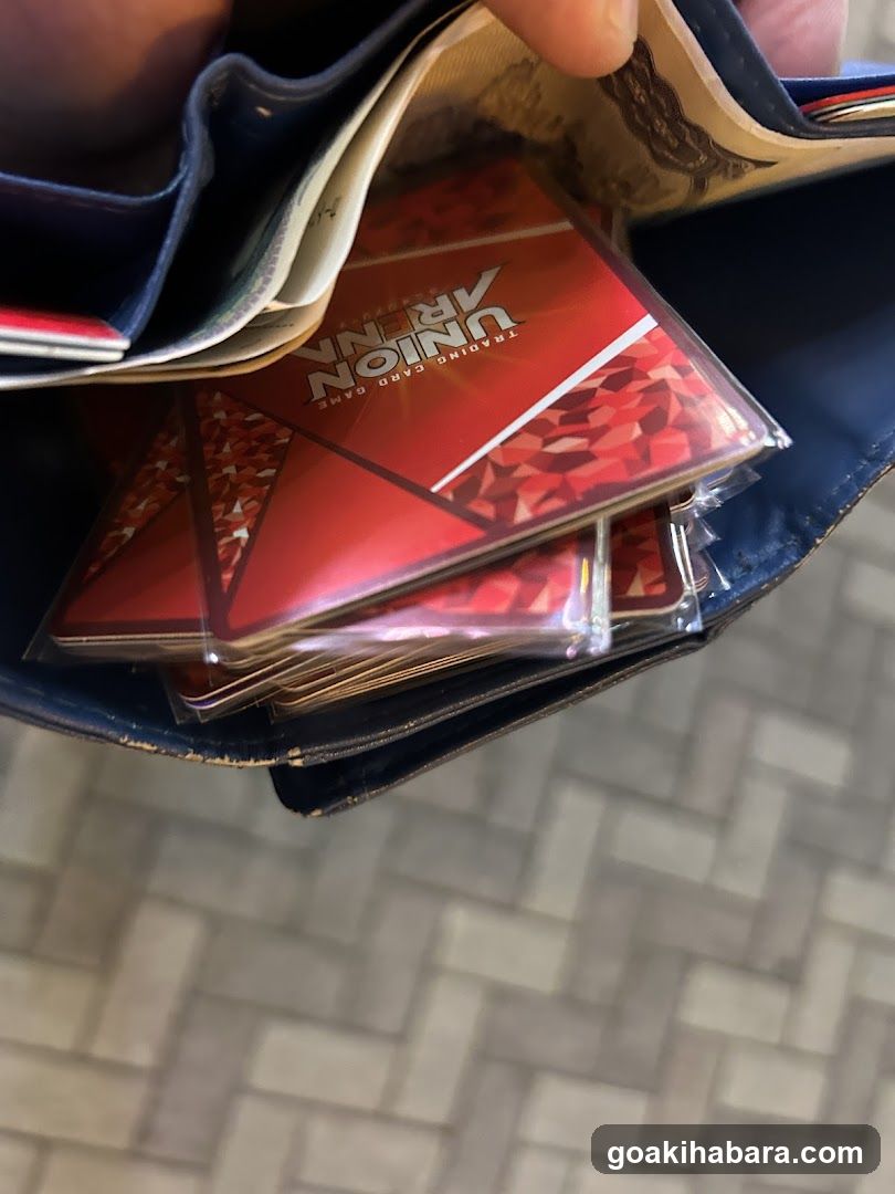 Red Card in Wallet