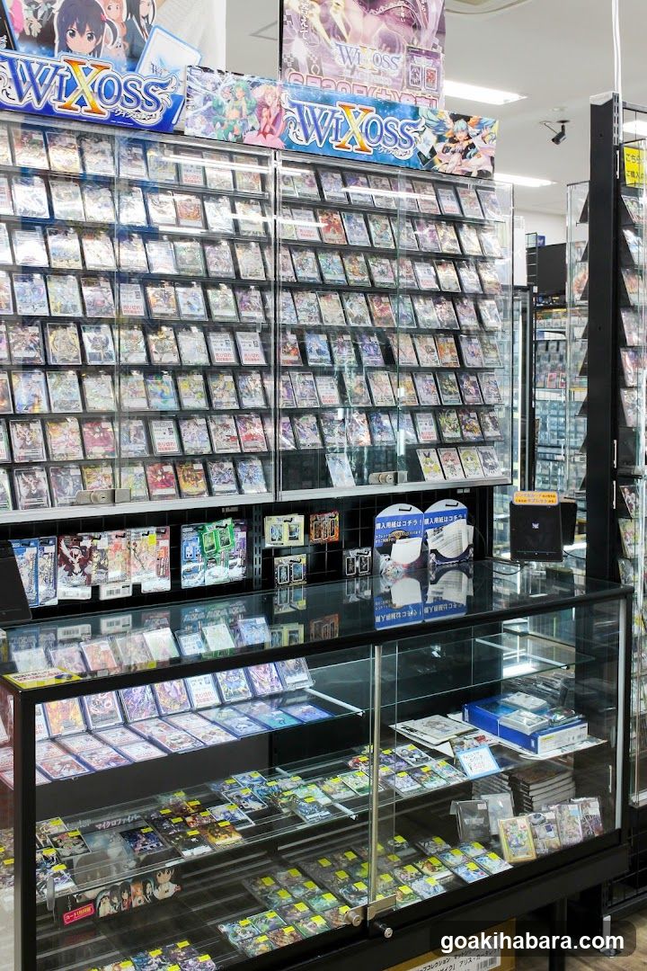 Wixoss merchandise display