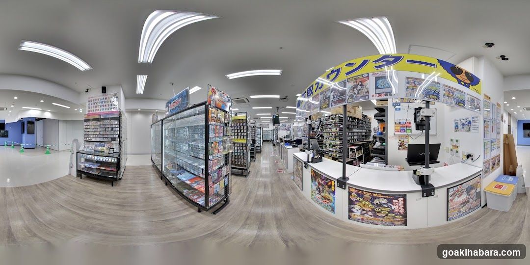 Interior of a Japanese store