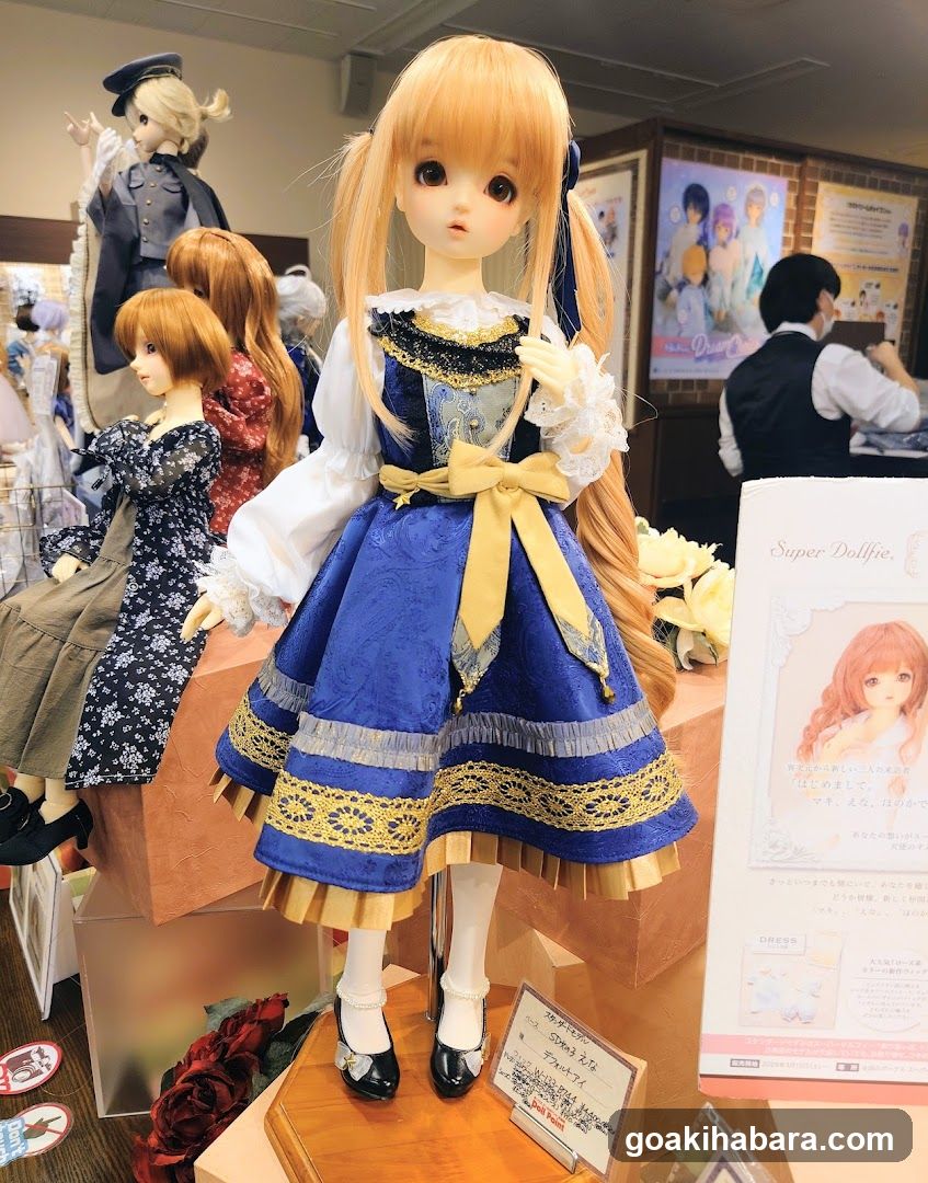 Doll Display in Store Interior