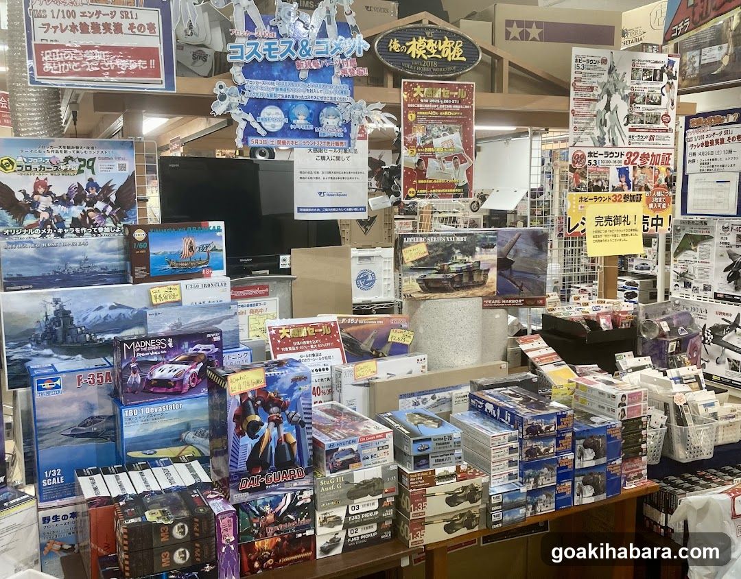 Model Kit Store Interior