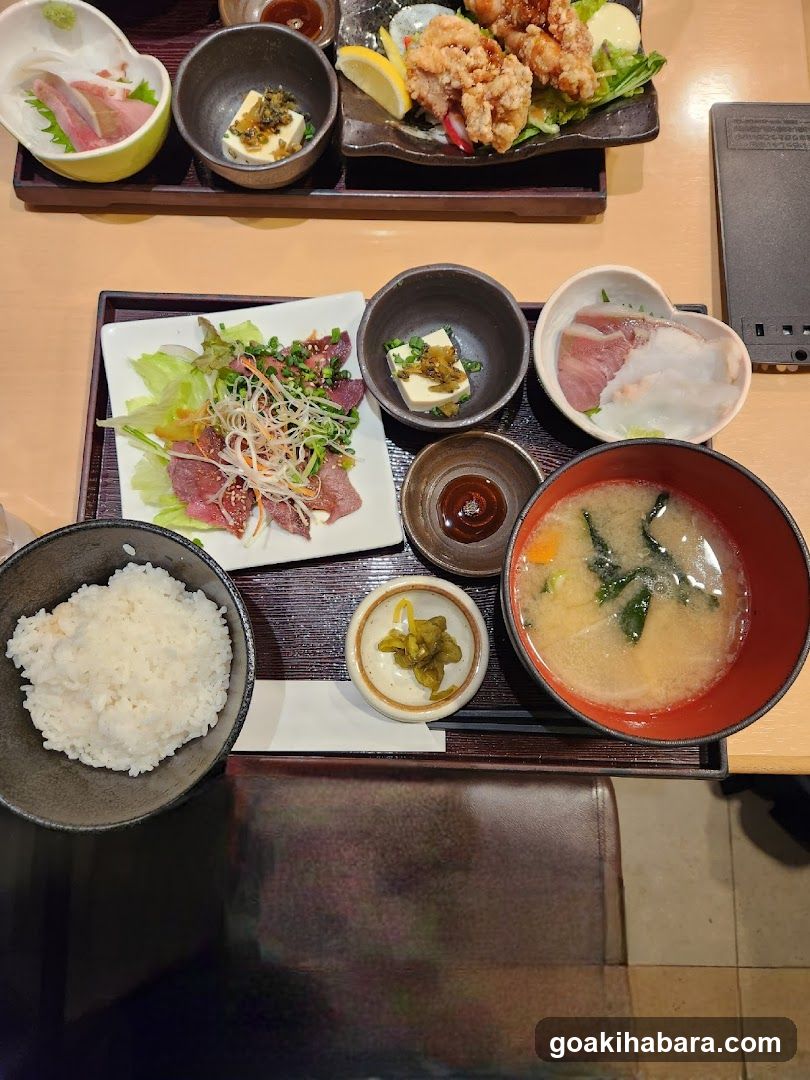 Japanese Meal Spread