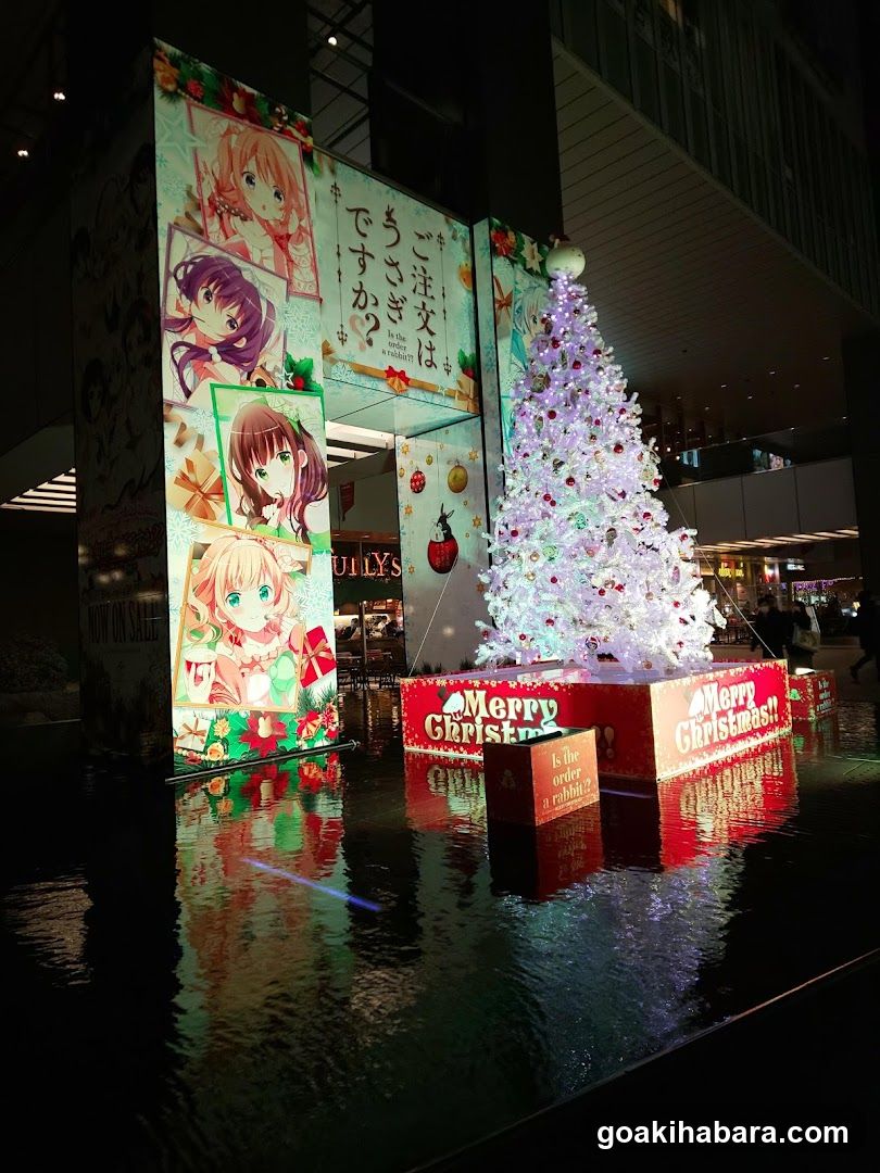 Anime Christmas Display