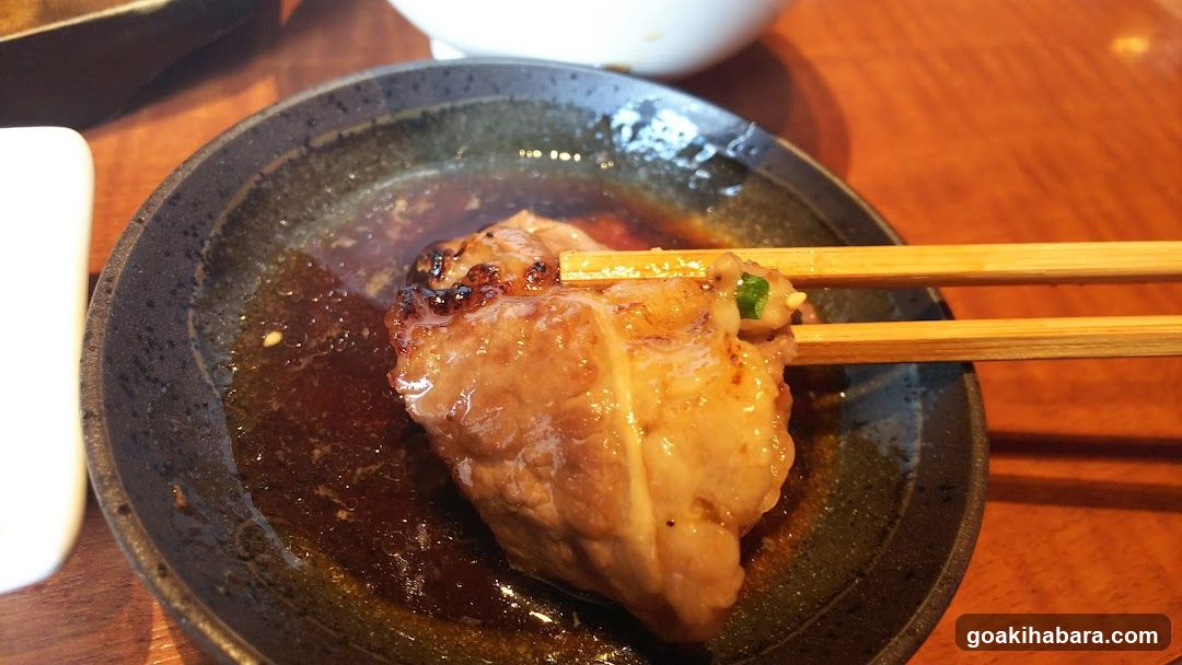 Grilled Meat with Chopsticks