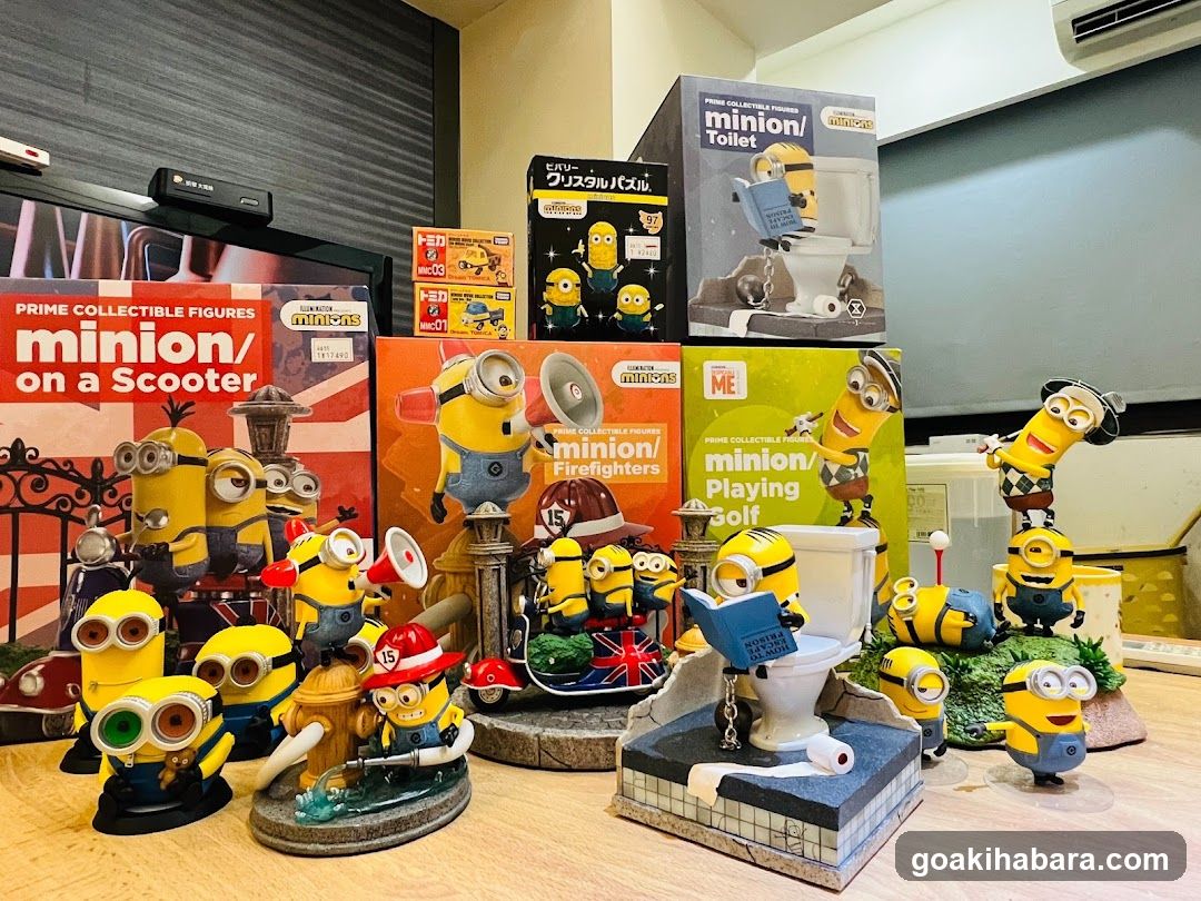 Minion Collectible Figures Display