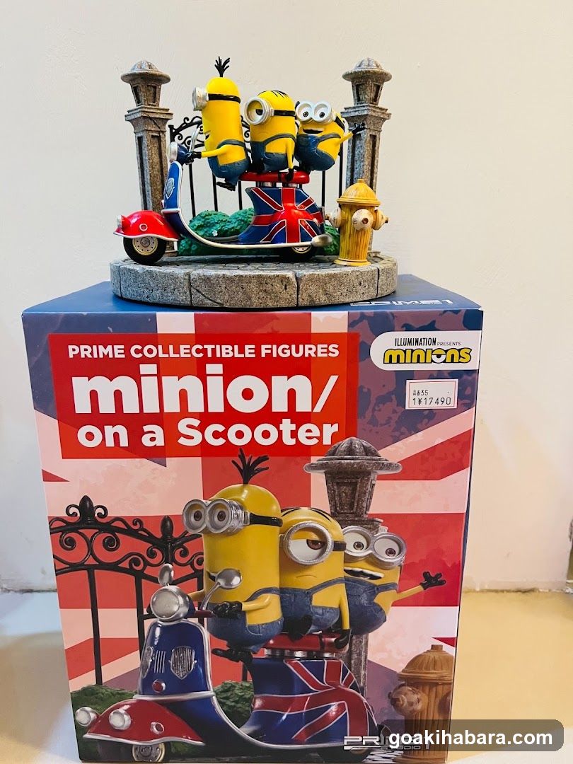 Minion on a Scooter Collectible Figure