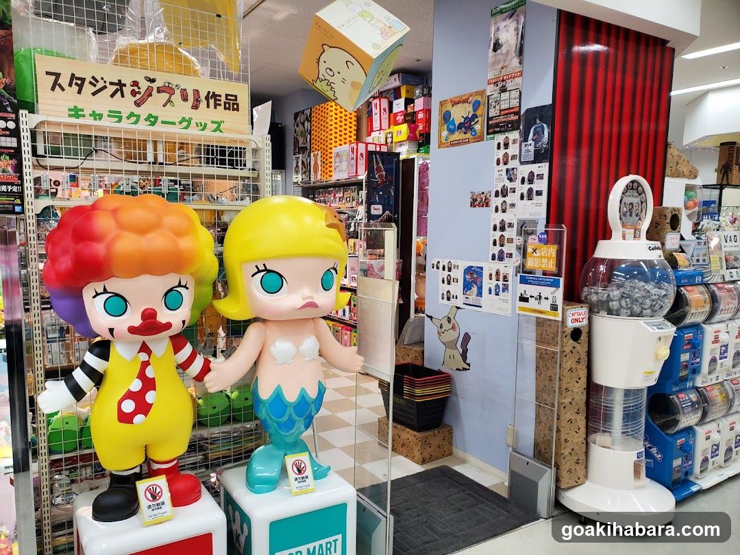 Toy Store Interior with Character Merchandise