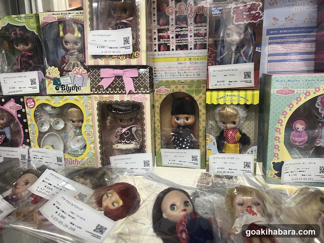 Blythe Doll Collection Display