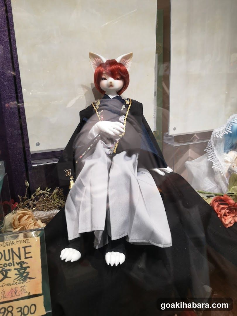 Cat Doll Display