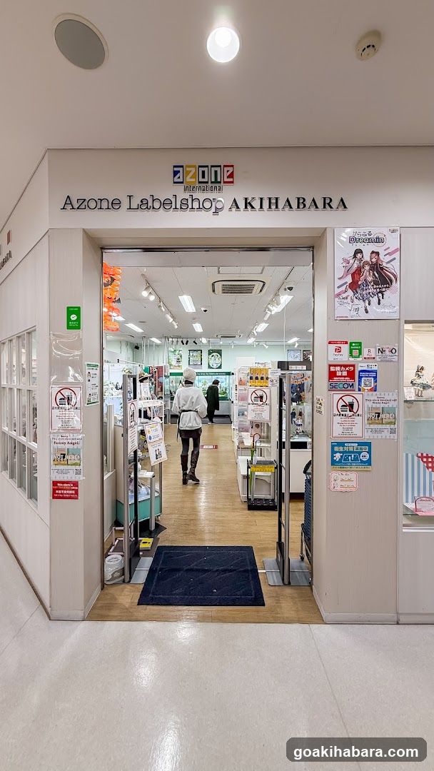 Azone Labelshop Akihabara Entrance