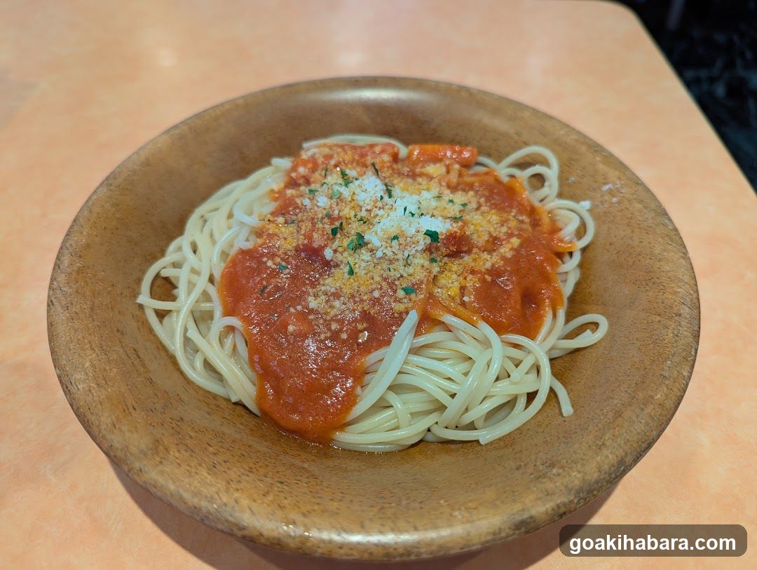 Spaghetti with Tomato Sauce