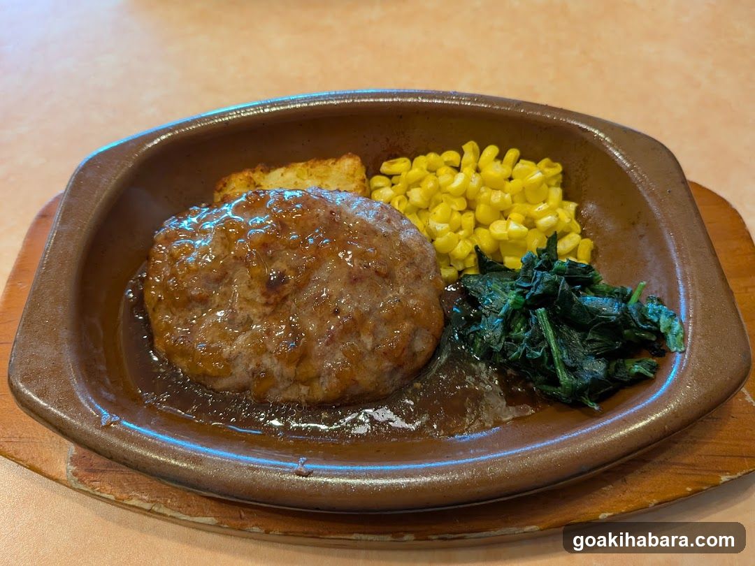 Sausage and Side Dish Plate