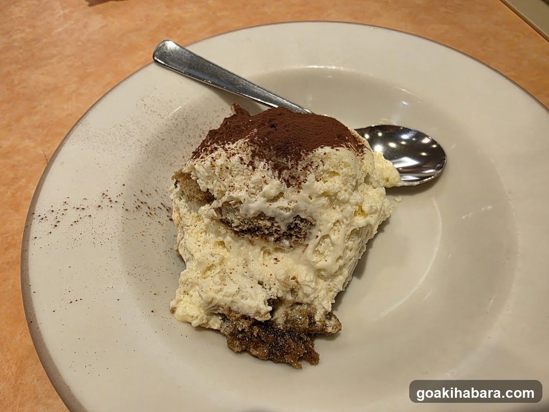 Tiramisu Dessert