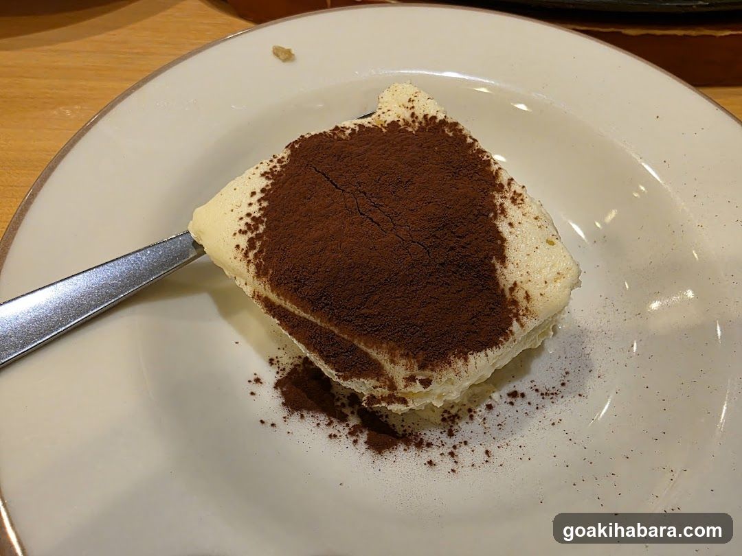 Tiramisu Dessert