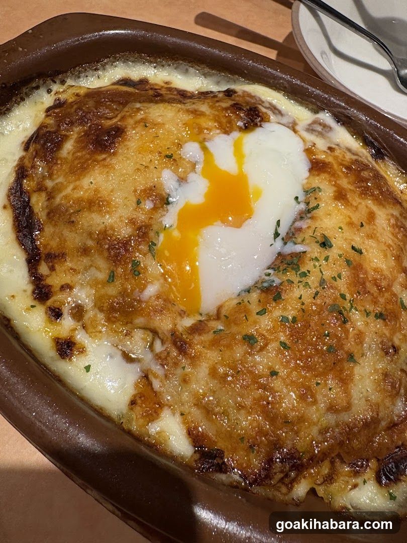 Baked Egg Dish with Melted Cheese