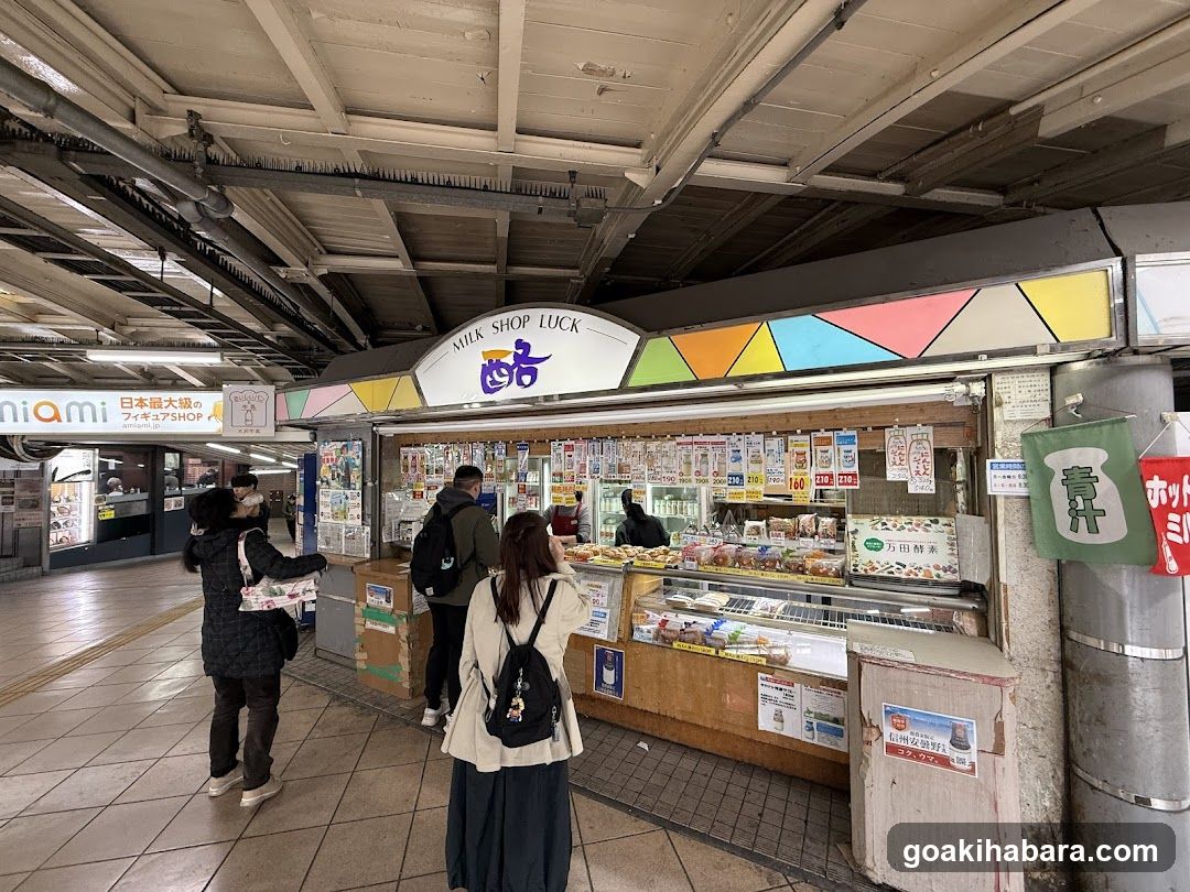 Milk Shop Luck Interior View
