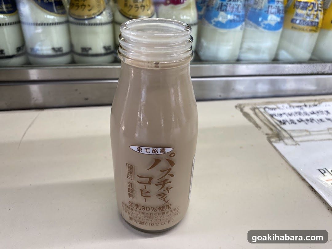 Bottled Coffee Milk Drink