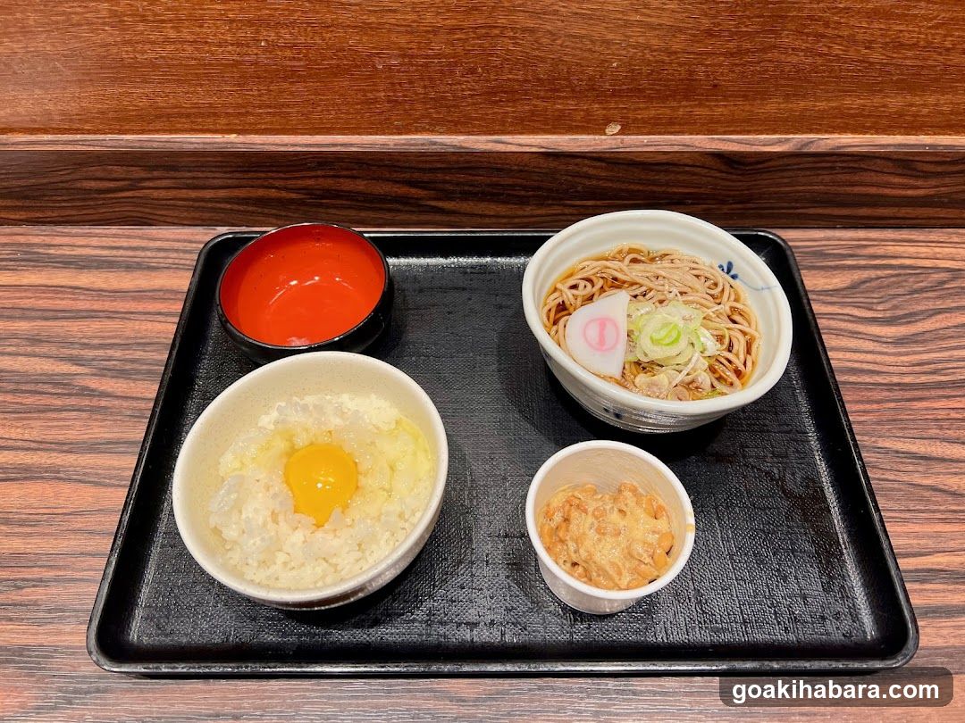 Soy Sauce Noodle Meal Set