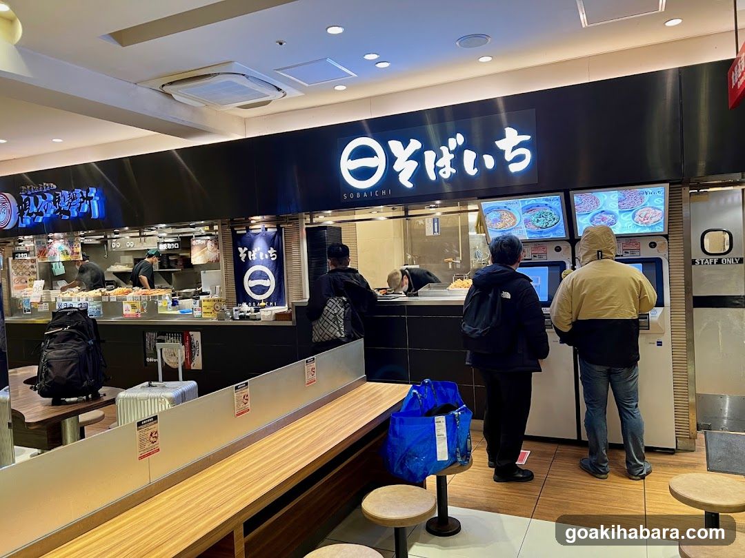 Sobaichi Food Court Interior