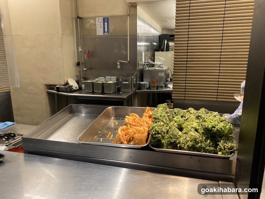 Food Display in Kitchen